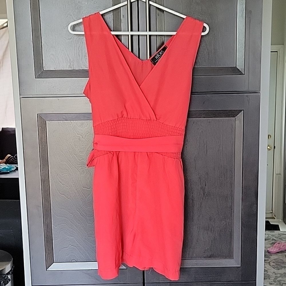 HKR Coral tie romper